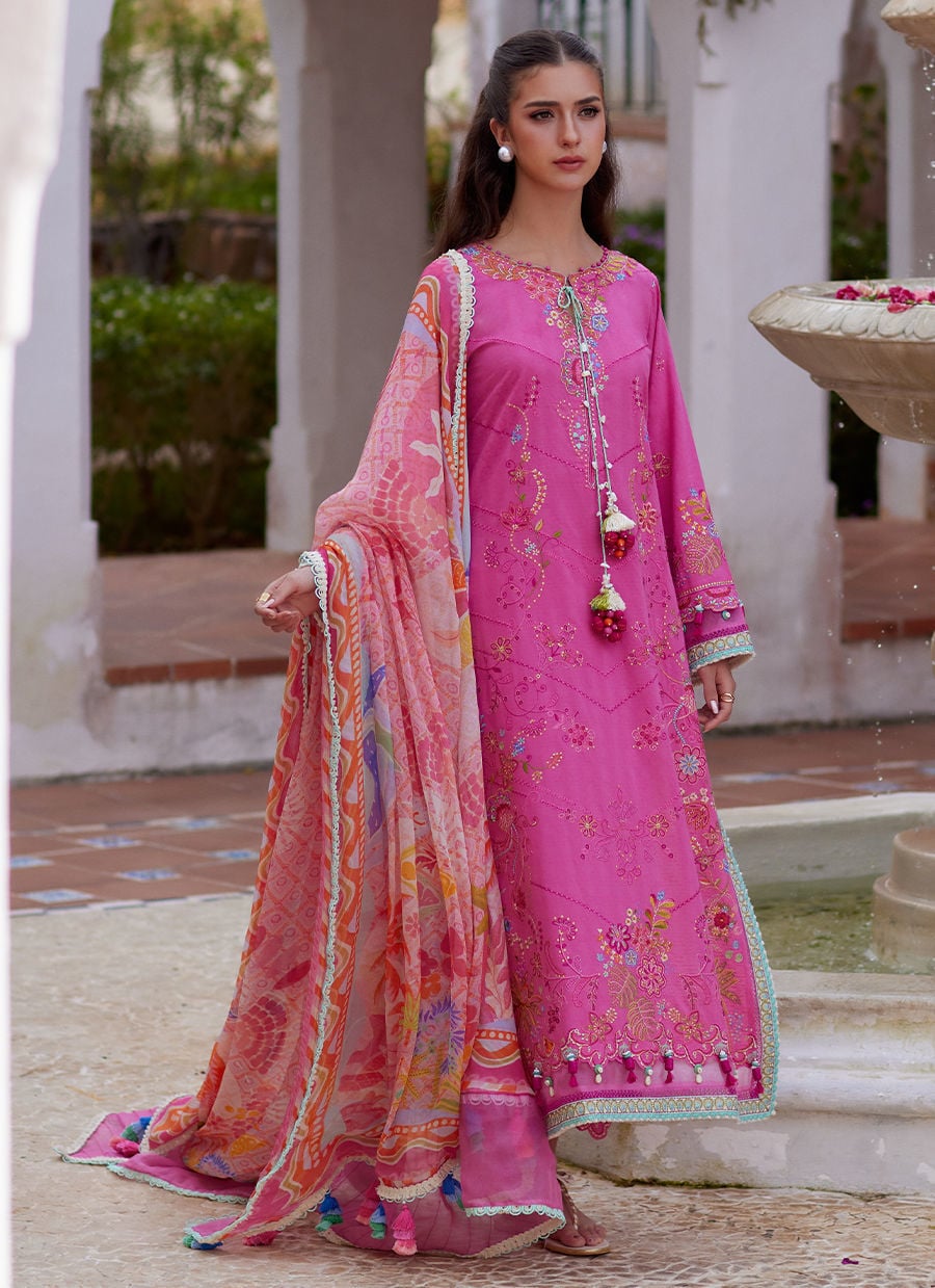 LAWN - FARAH TALIB AZIZ - PALMIRA PINK
