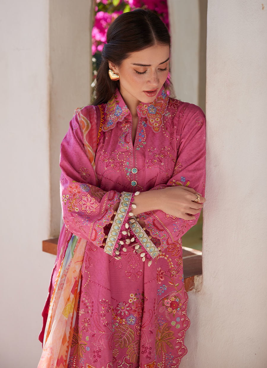 LAWN - FARAH TALIB AZIZ - PALMIRA PINK