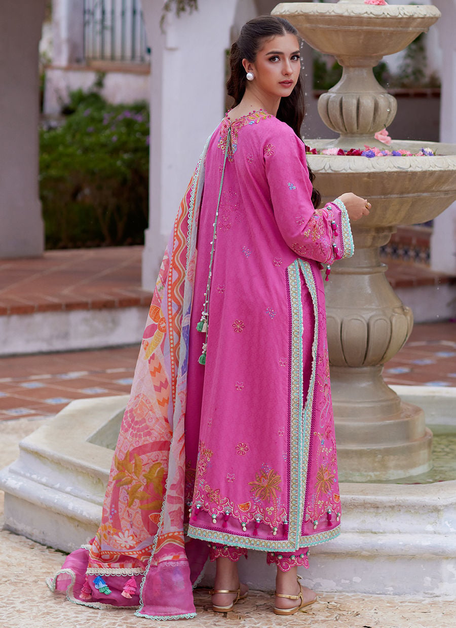 LAWN - FARAH TALIB AZIZ - PALMIRA PINK