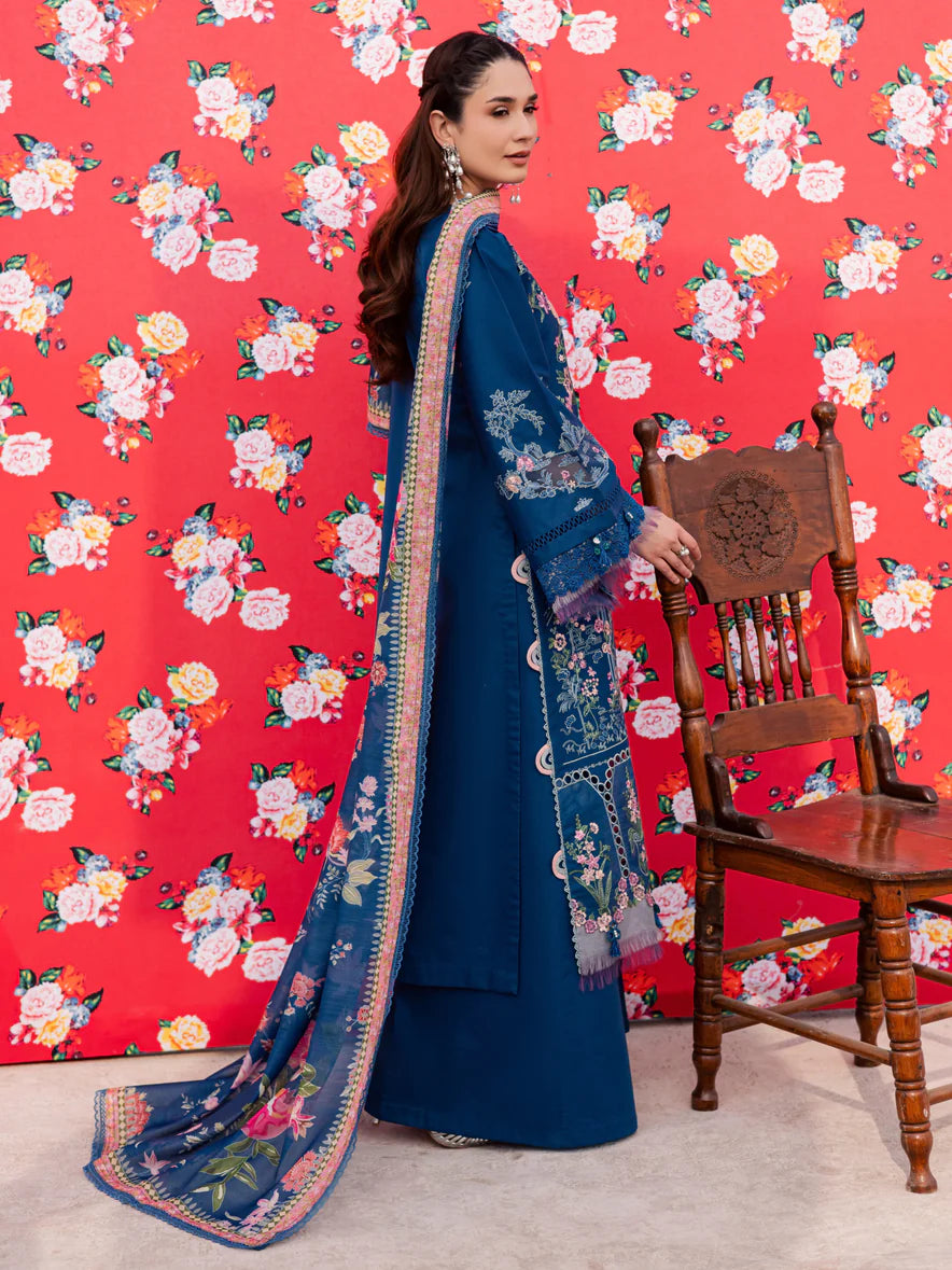 LAWN - PARISHAY  - DIL E RAQSUM  - DQ-12 - 3 PC LAWN