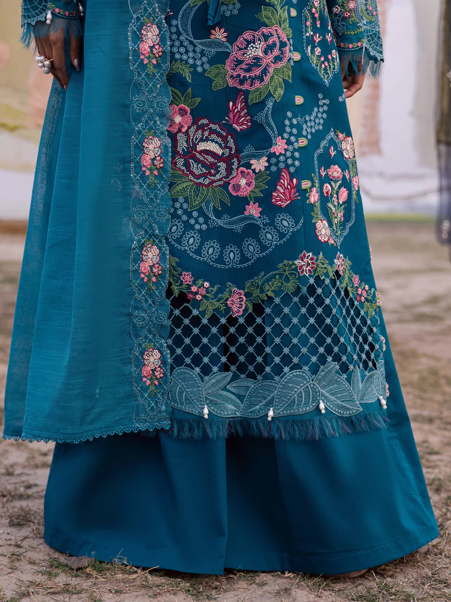 LAWN - PARISHAY  - DIL E RAQSUM  - DQ-08 - 3 PC LAWN