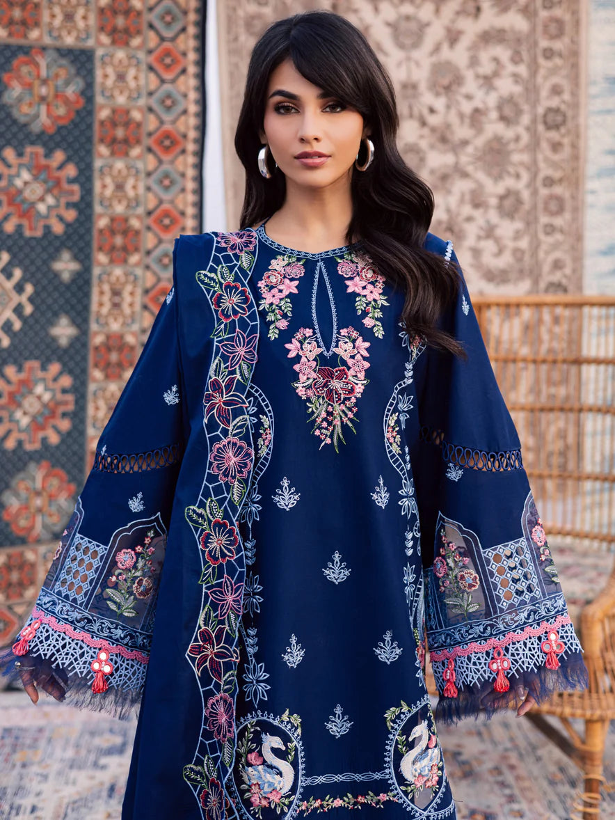 LAWN - PARISHAY  - DIL E RAQSUM  - DQ-04 - 3 PC LAWN