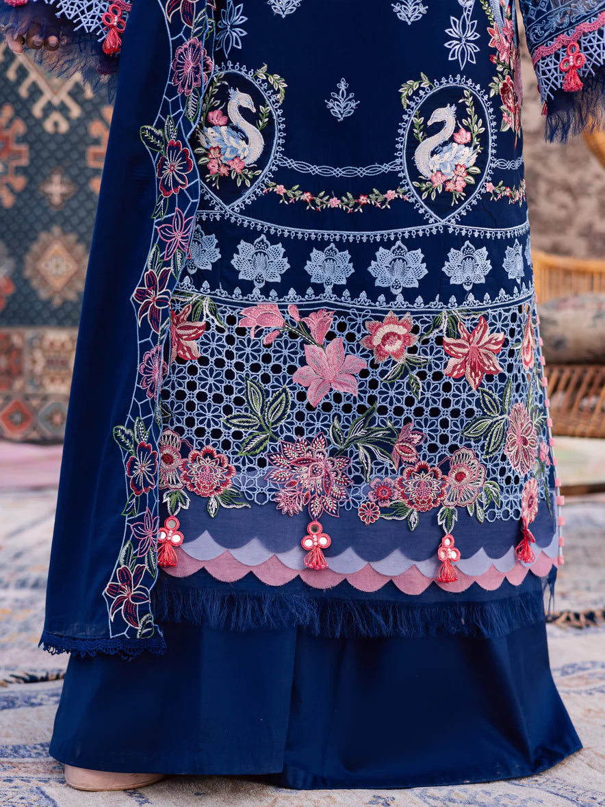 LAWN - PARISHAY  - DIL E RAQSUM  - DQ-04 - 3 PC LAWN