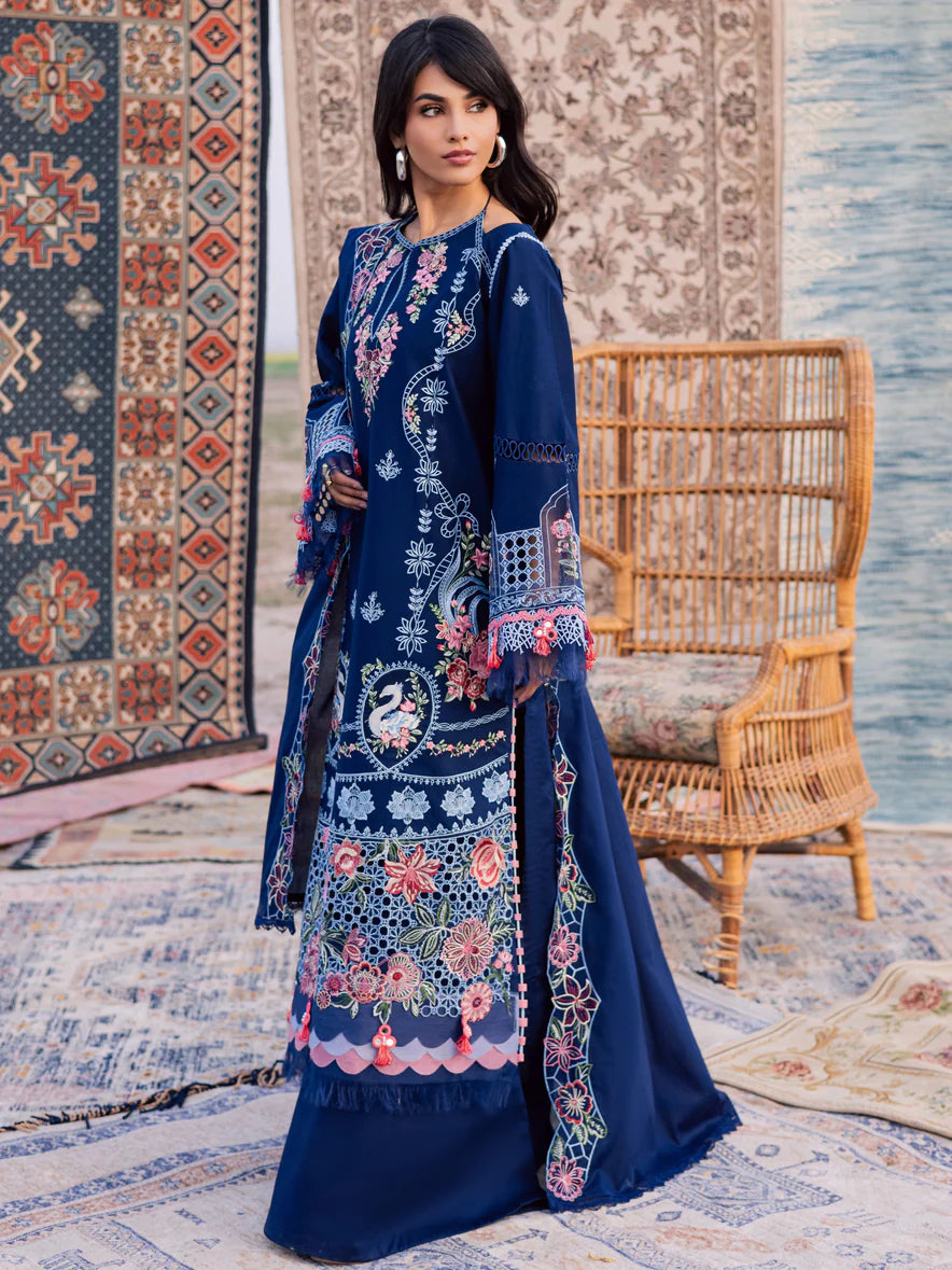 LAWN - PARISHAY  - DIL E RAQSUM  - DQ-04 - 3 PC LAWN