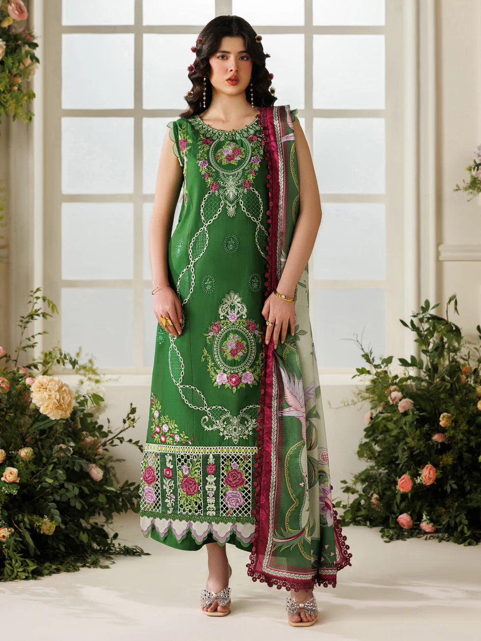 LAWN - PARISHAY  - MARBELLA - MB-04 - 3 PC LAWN