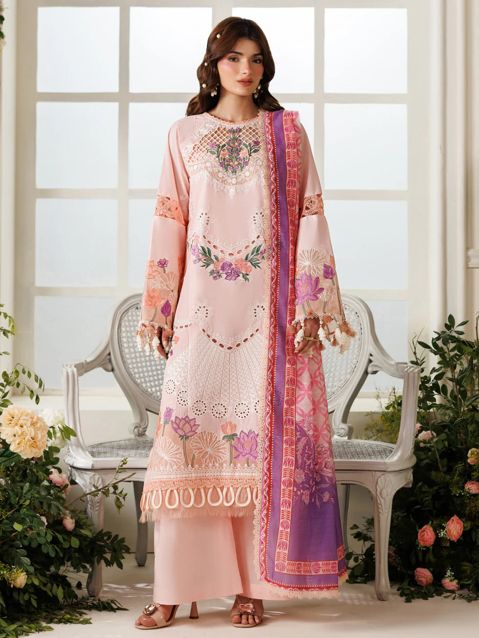 LAWN - PARISHAY  - MARBELLA - MB-13 - 3 PC LAWN