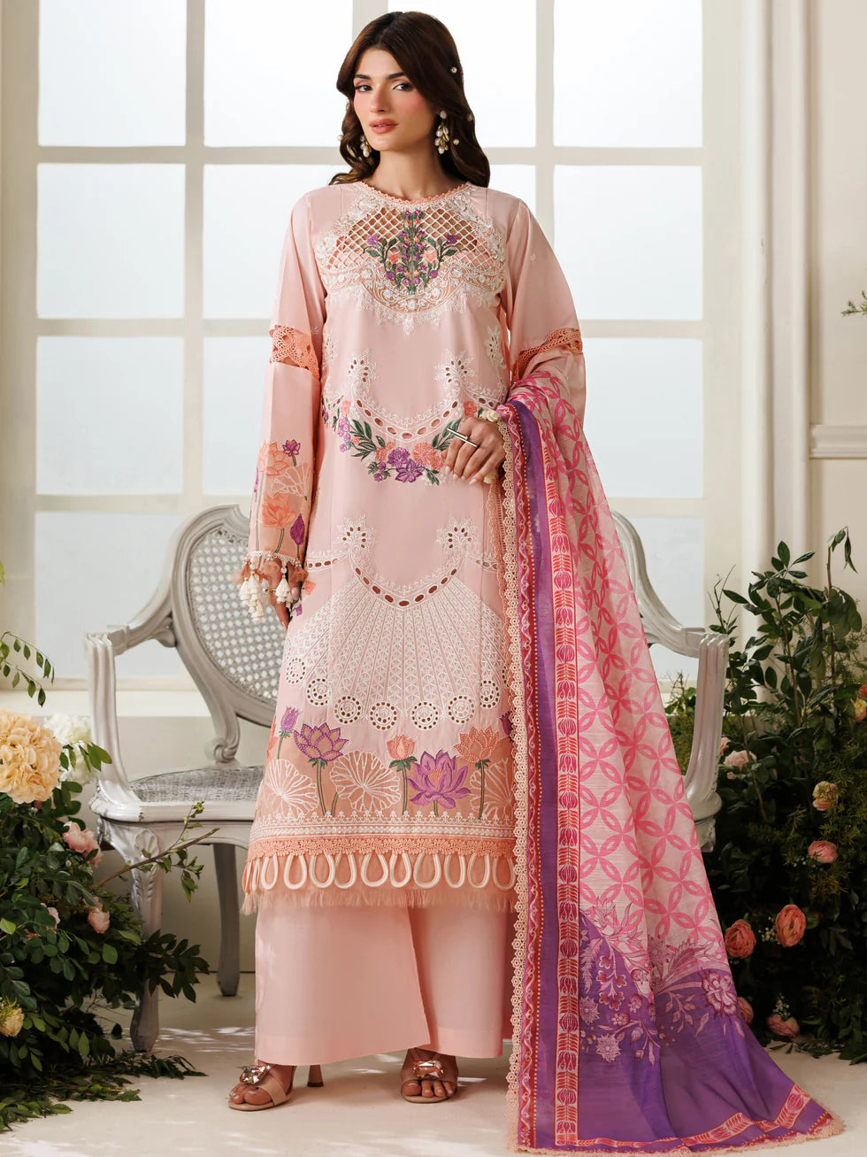 LAWN - PARISHAY  - MARBELLA - MB-13 - 3 PC LAWN