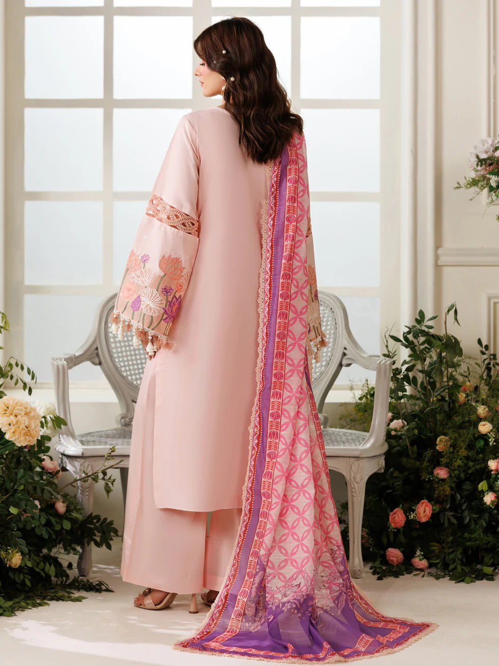 LAWN - PARISHAY  - MARBELLA - MB-13 - 3 PC LAWN
