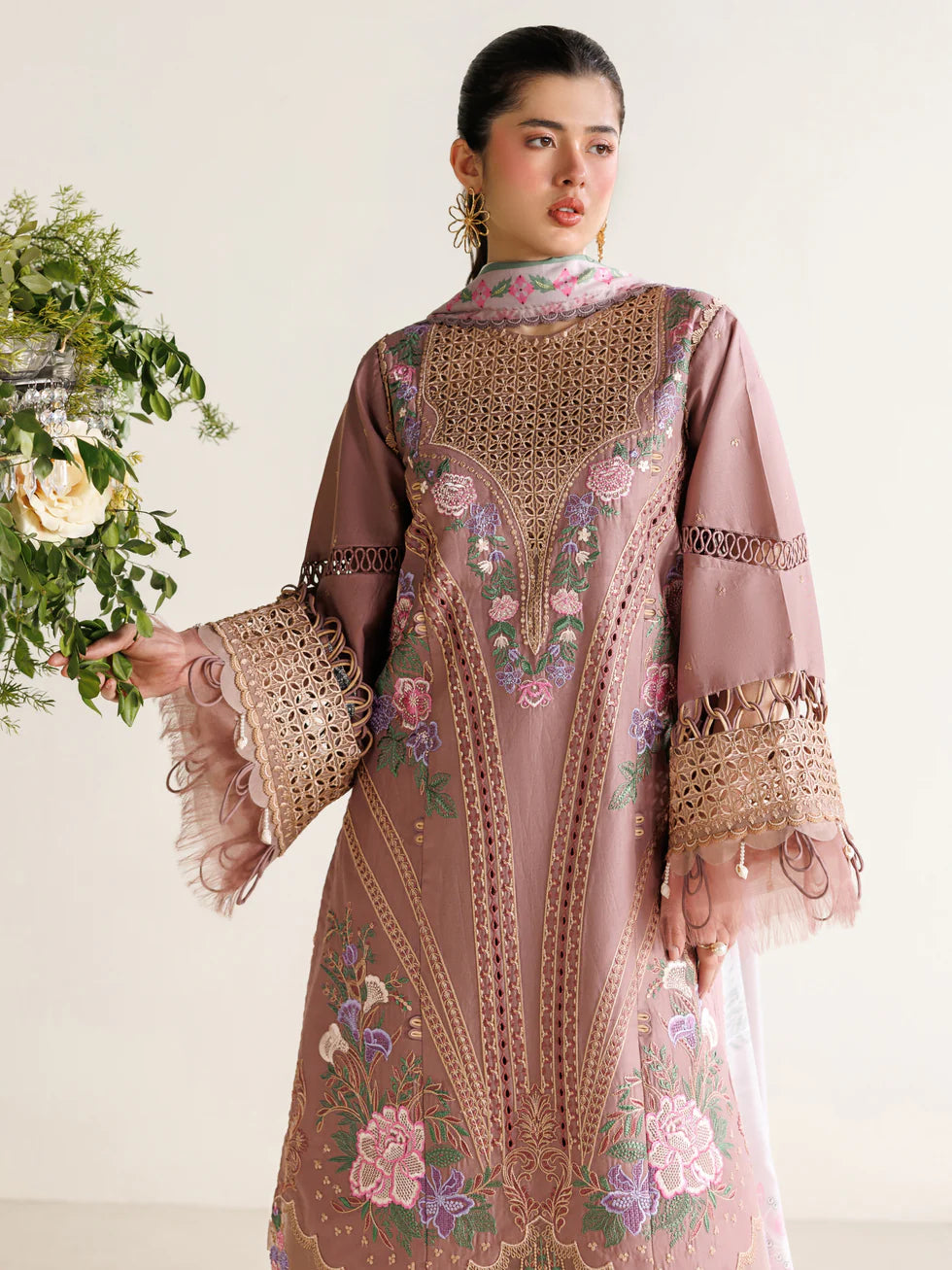 LAWN - PARISHAY  - MARBELLA - MB-01 - 3 PC LAWN