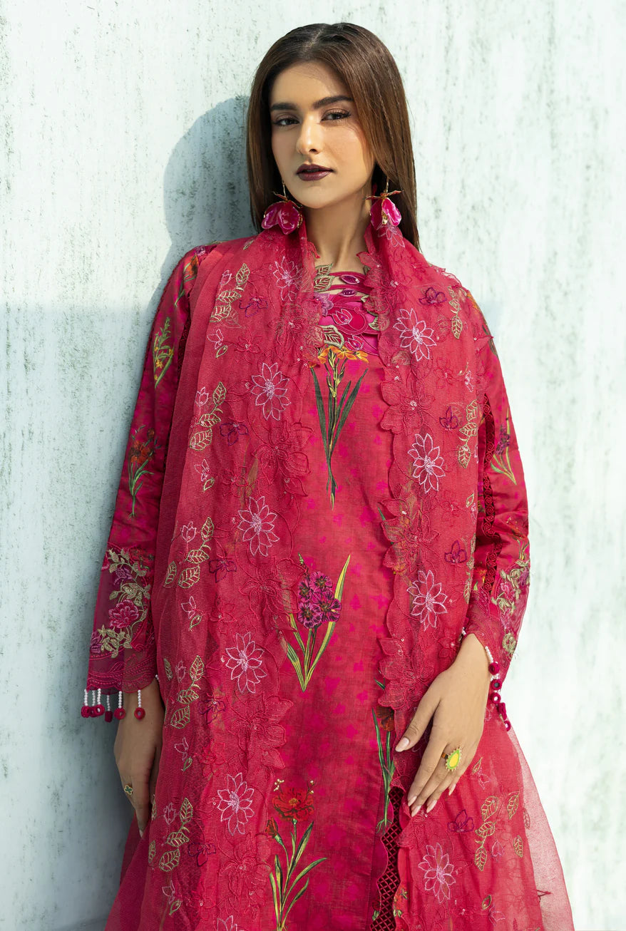 LAWN - PARISHAY  - IVY BLOOM - IB-16 - 3 PC LAWN