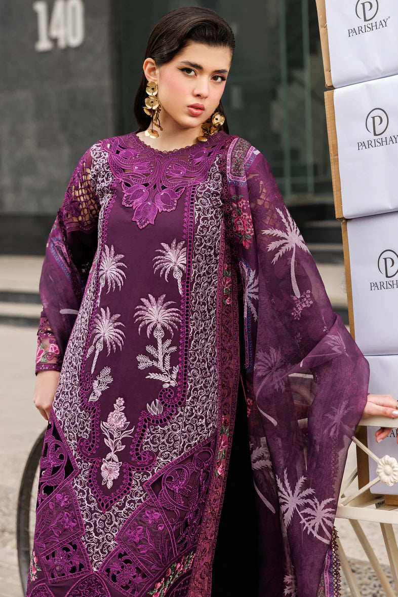 MN-12 | 3 PC LAWN PARISHAY