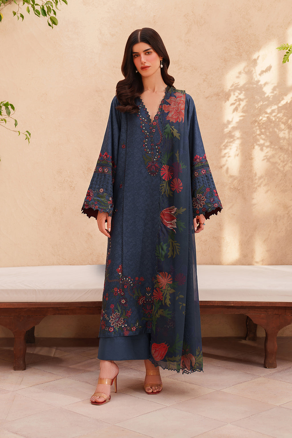 LAWN - IZNIK - FESTIVE LAWN - EL-01