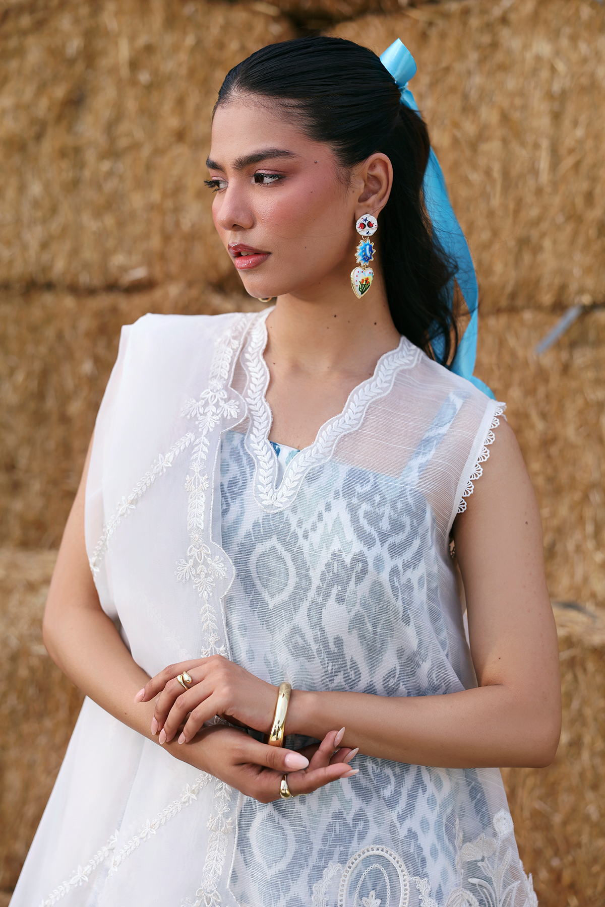 Lawn - Zarposh - Summer Soiree - Embroidered 26 - Vione