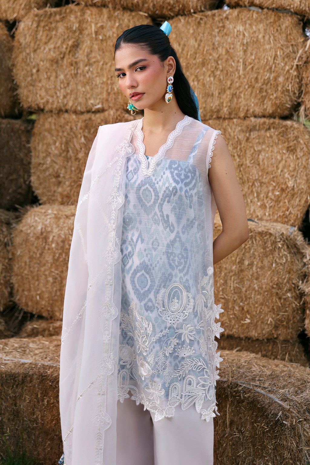 Lawn - Zarposh - Summer Soiree - Embroidered 26 - Vione