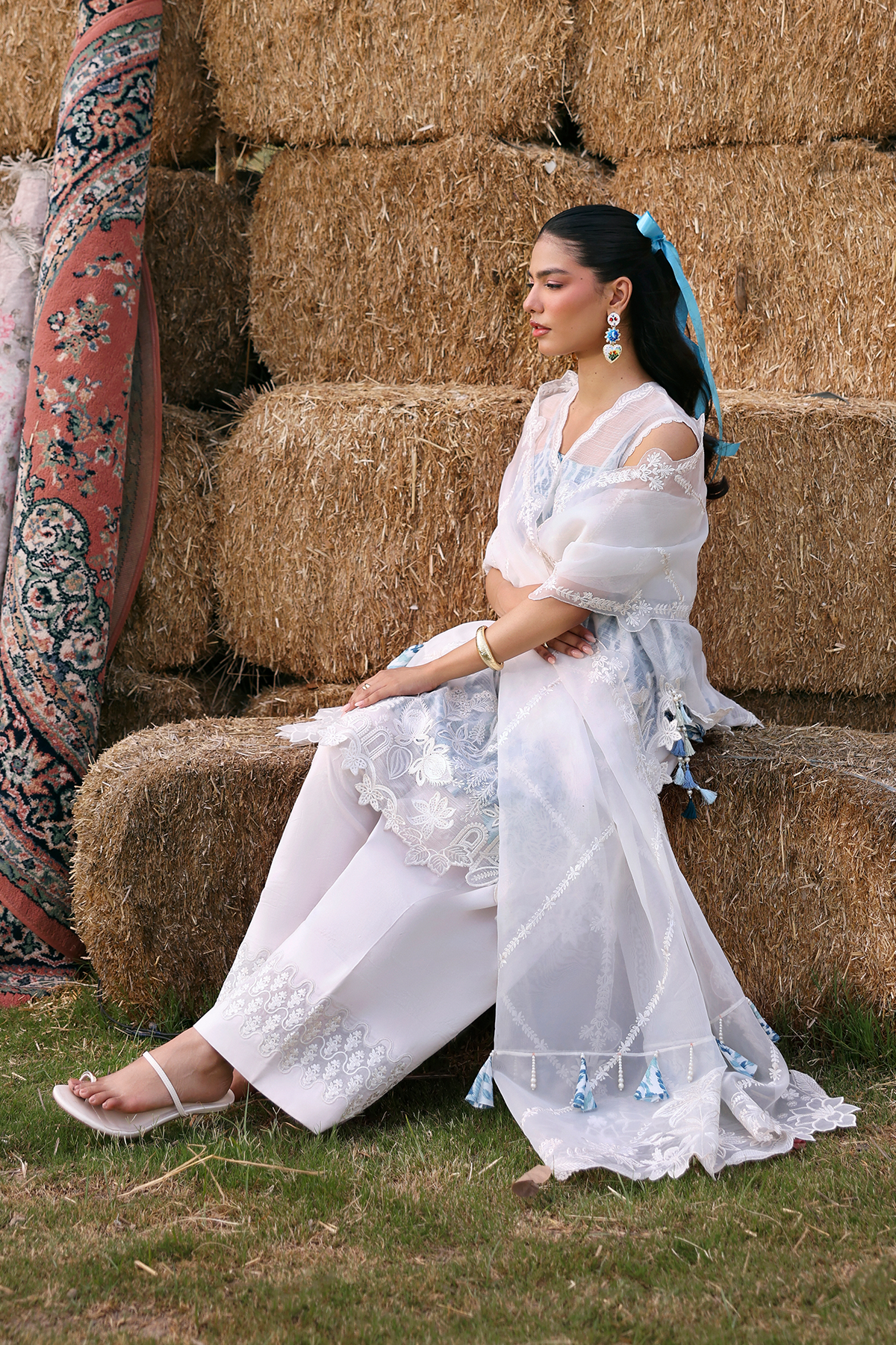 Lawn - Zarposh - Summer Soiree - Embroidered 26 - Vione