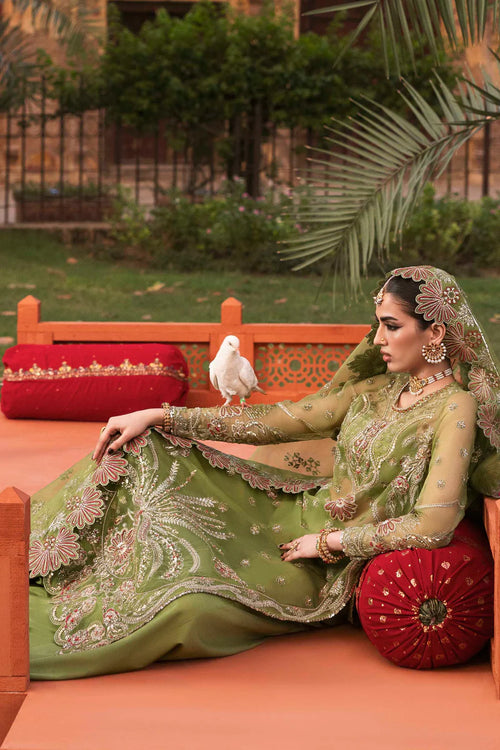 Embroidered Suit - Akbar Aslam Sullaniya (Amberin)