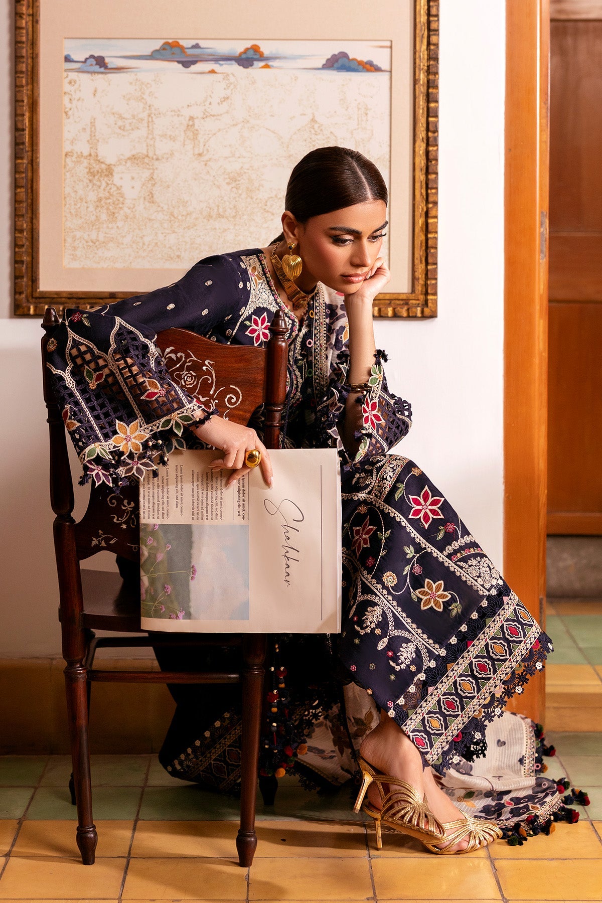 LAWN - JAZMIN - SHAHKAAR -SL 26-D07