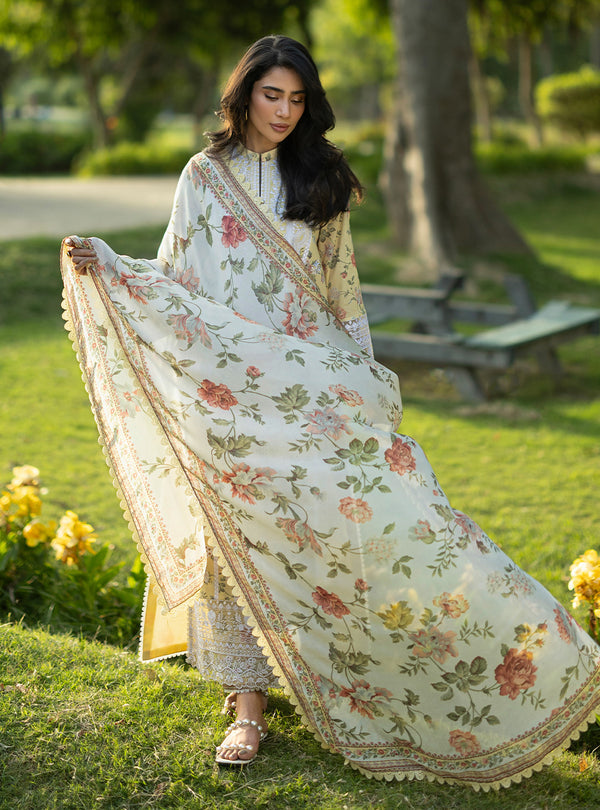 LAWN - ZAINAB CHOTTANI - LUXE LAWN - DUNE - 12