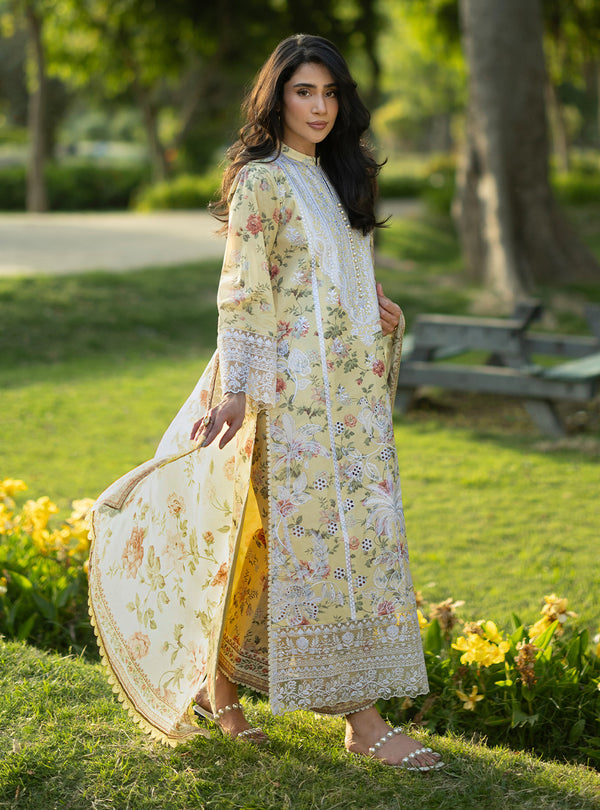 LAWN - ZAINAB CHOTTANI - LUXE LAWN - DUNE - 12