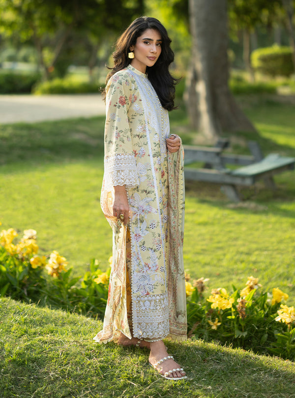 LAWN - ZAINAB CHOTTANI - LUXE LAWN - DUNE - 12