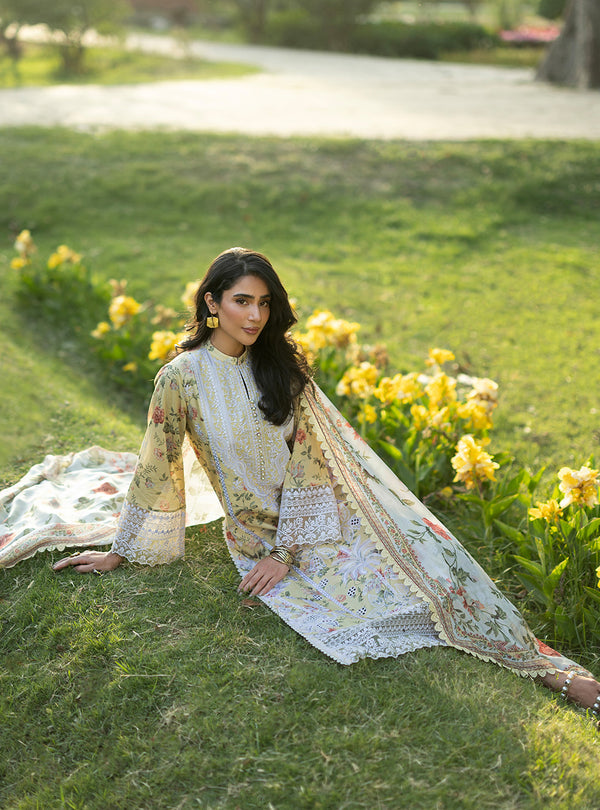 LAWN - ZAINAB CHOTTANI - LUXE LAWN - DUNE - 12