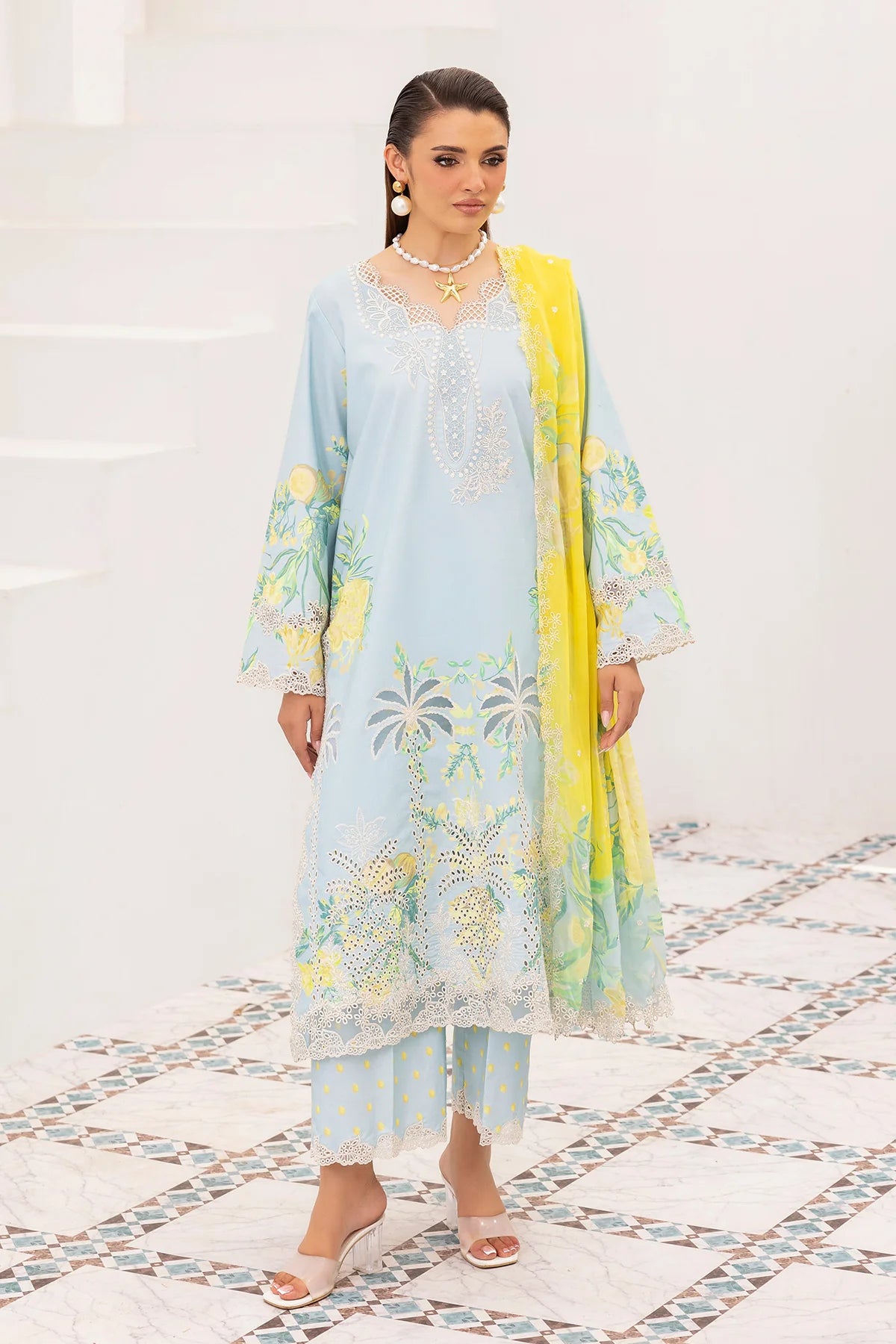 Lawn - Charizma - Embroidered 26 -CRB6-25