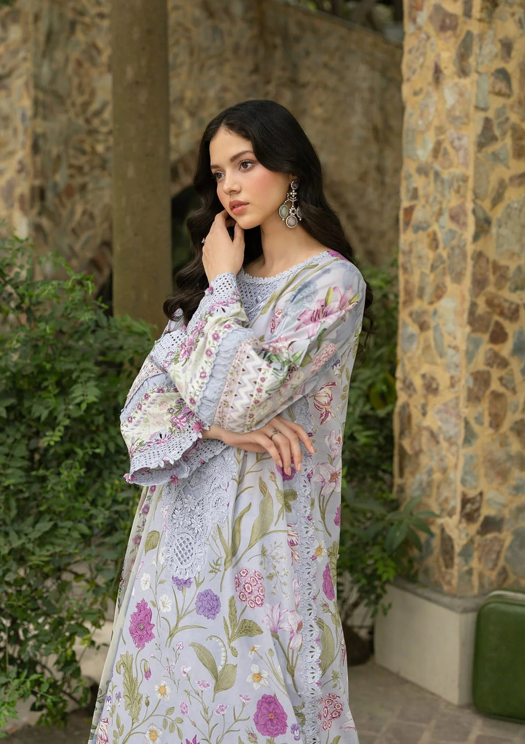 Lawn - Elaf Premium - Signature Embroidered 26 - Vol II - ESG-5A ARIANA