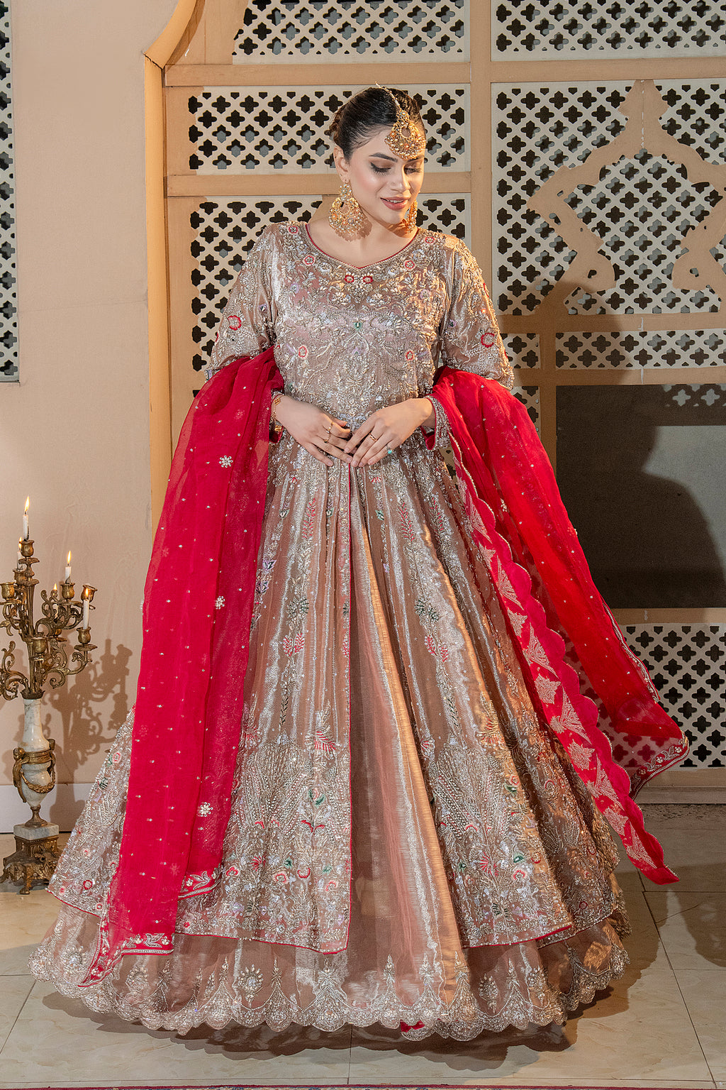PEACH DOUBLE MAXI SET