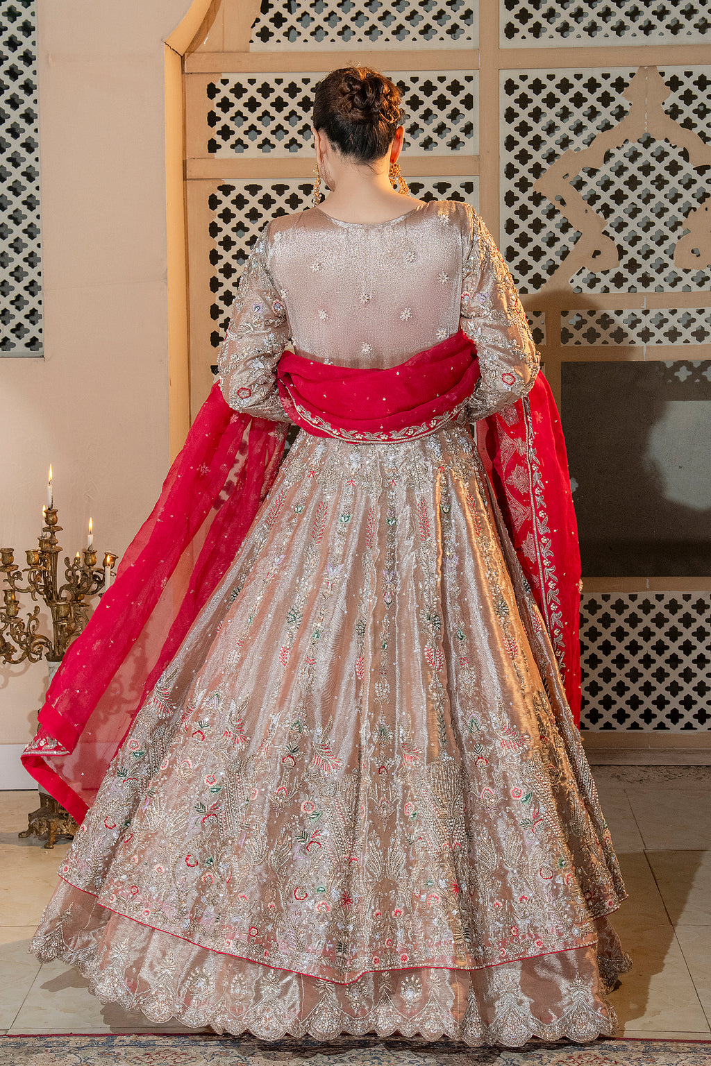 PEACH DOUBLE MAXI SET