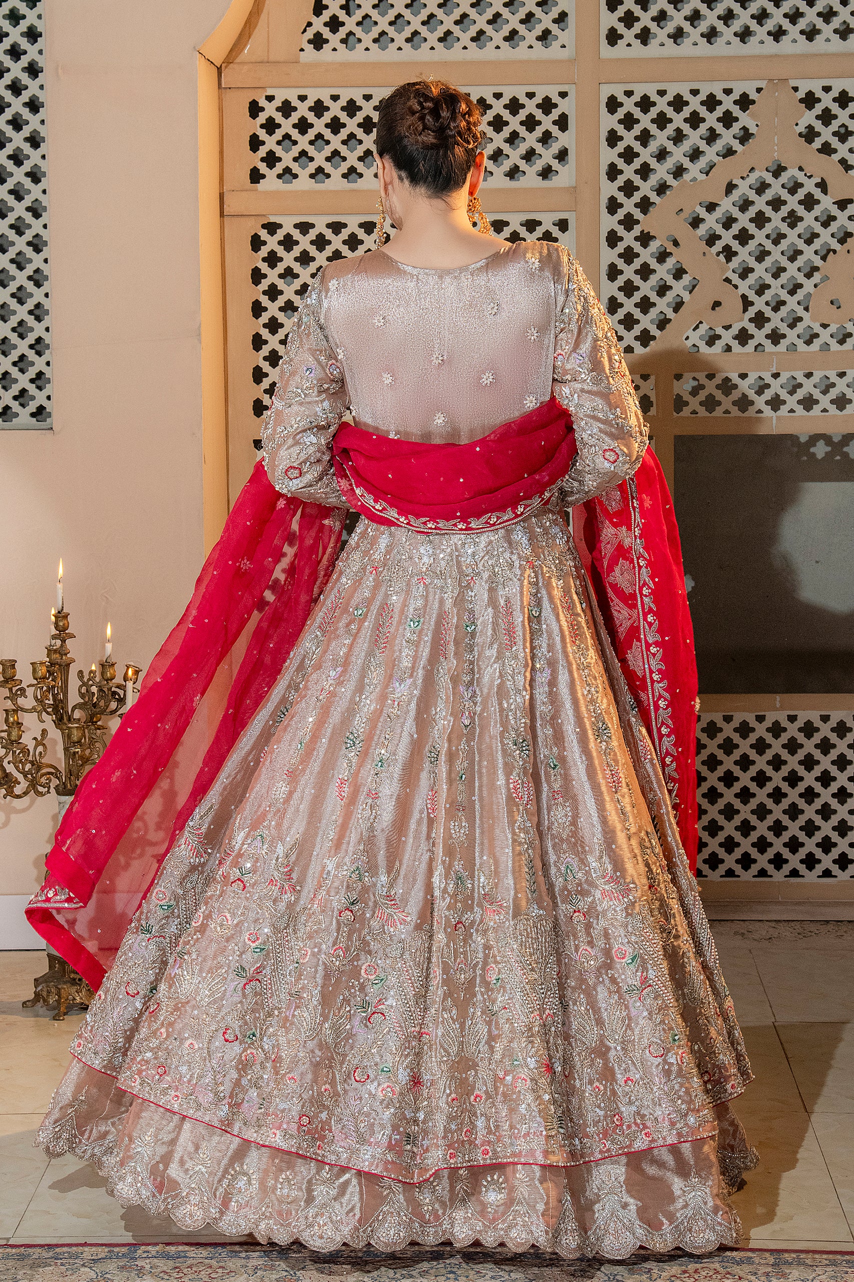 PEACH DOUBLE MAXI SET