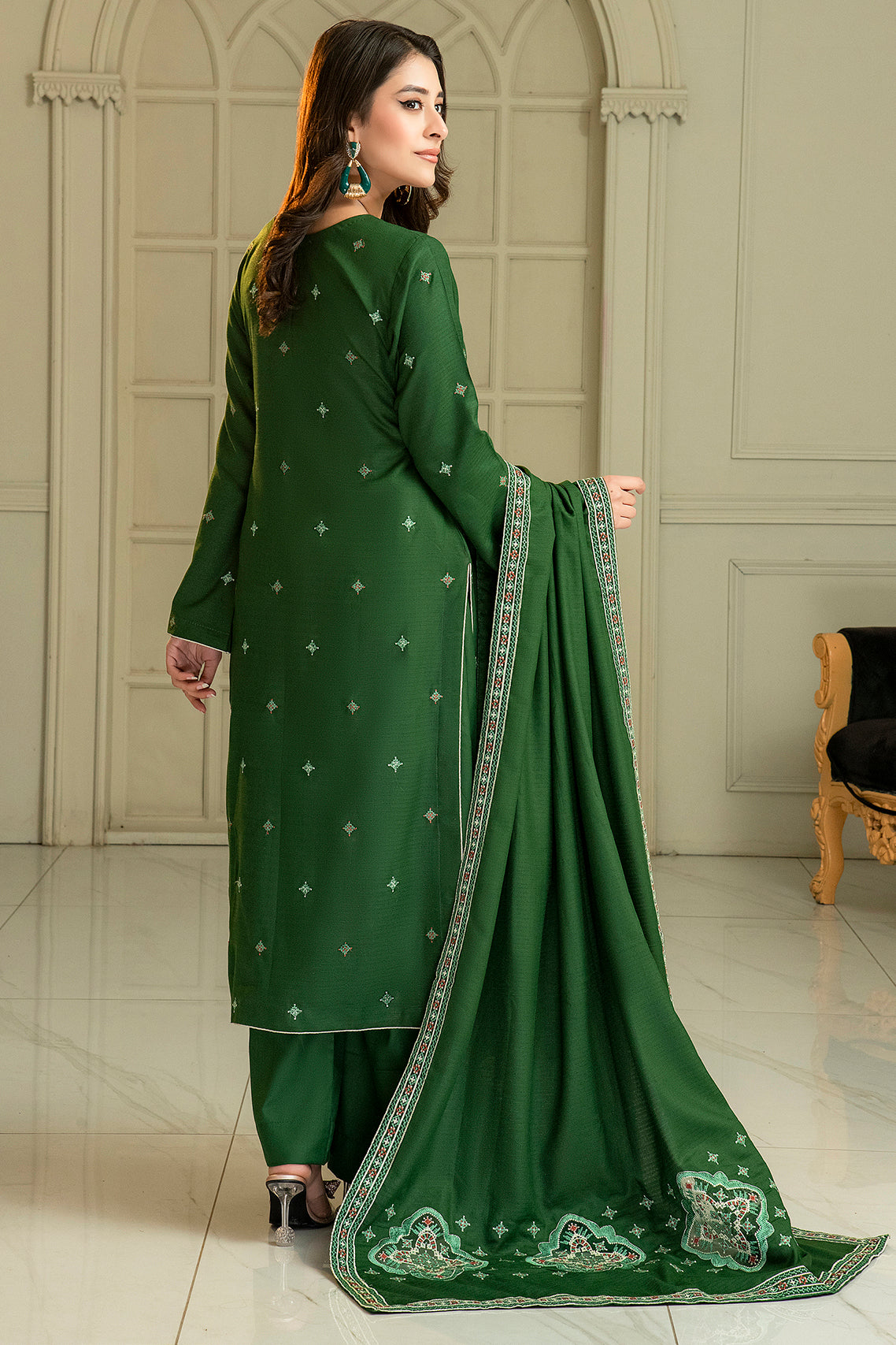 EMBROIDERED MARINA 3 PCS