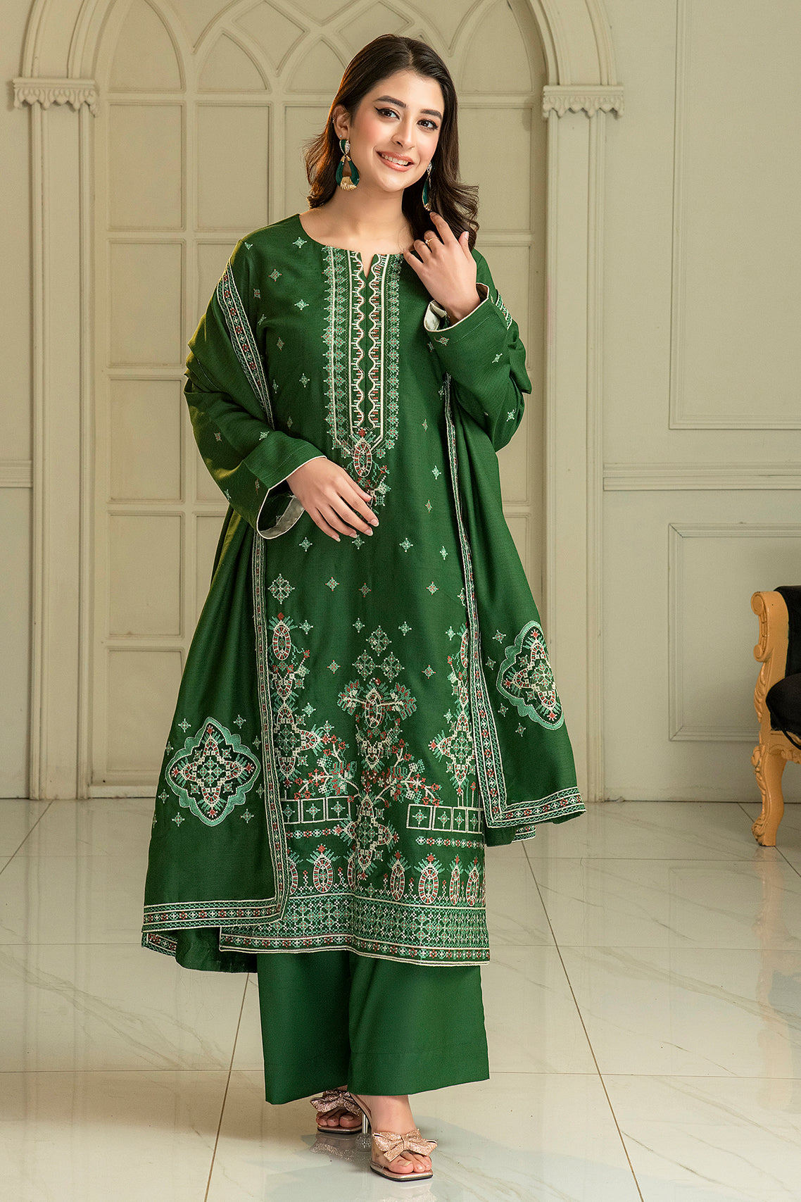 EMBROIDERED MARINA 3 PCS