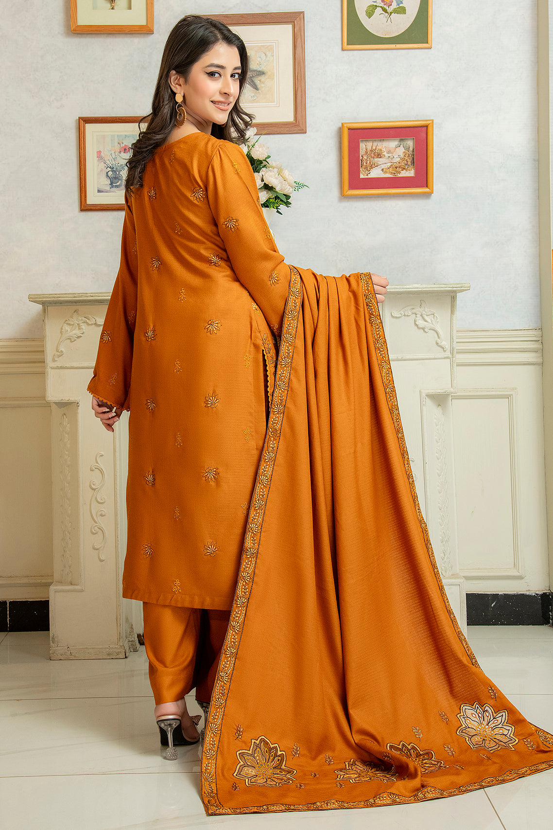 EMBROIDERED MARINA 3 PCS