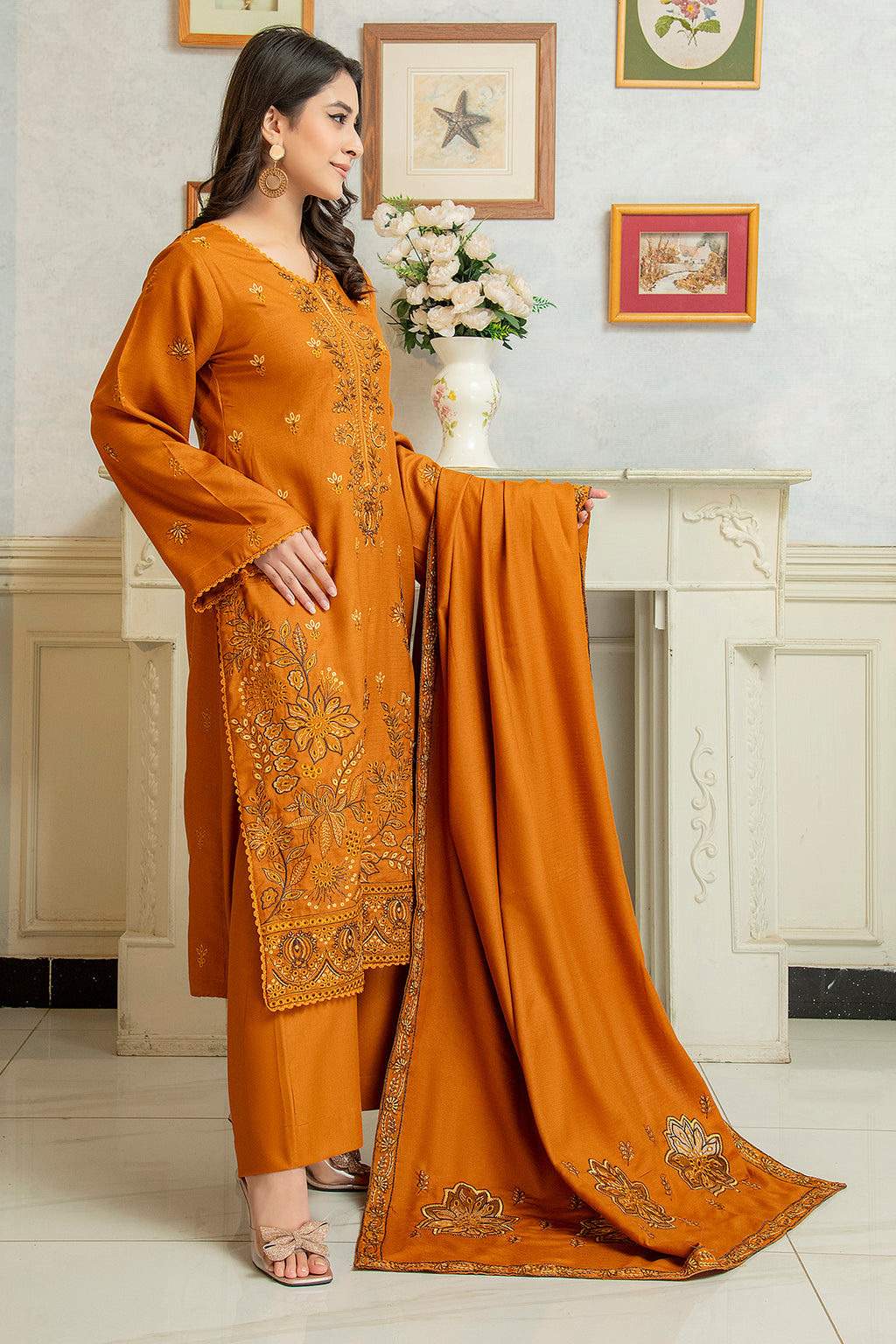 EMBROIDERED MARINA 3 PCS