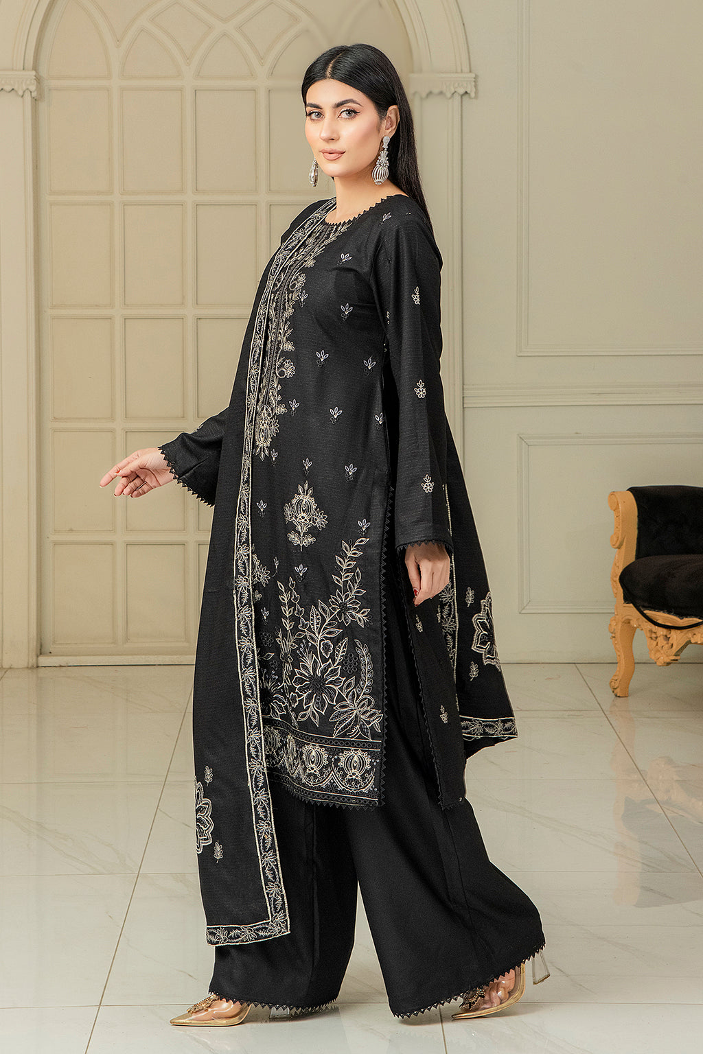 EMBROIDERED MARINA 3 PCS