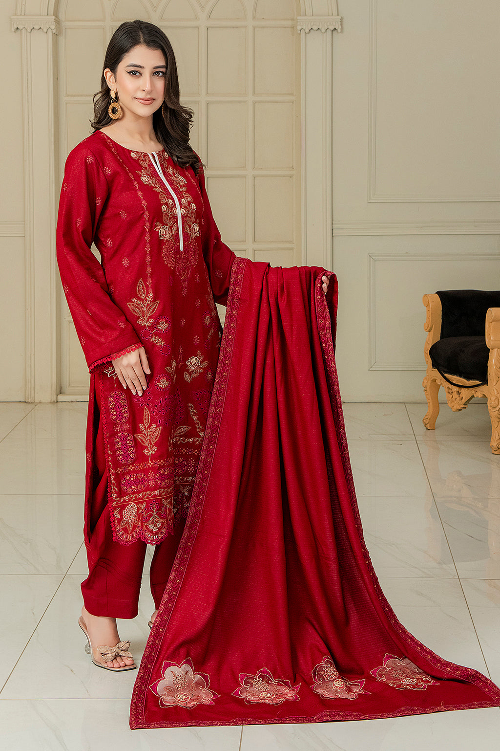 EMBROIDERED MARINA 3 PCS
