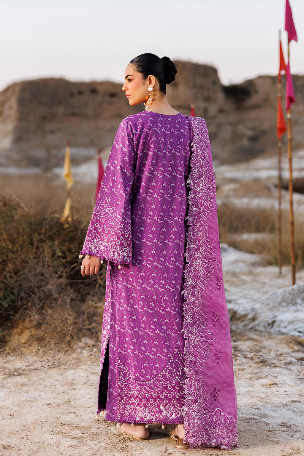 LAWN - EMAAN ADEEL - SUNLIT GROOVE - FLORAL FRENZY