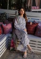 LAWN - KAHF - LUXURY LAWN COLLECTION'25 - KLR-04 Lilia - (SALE)