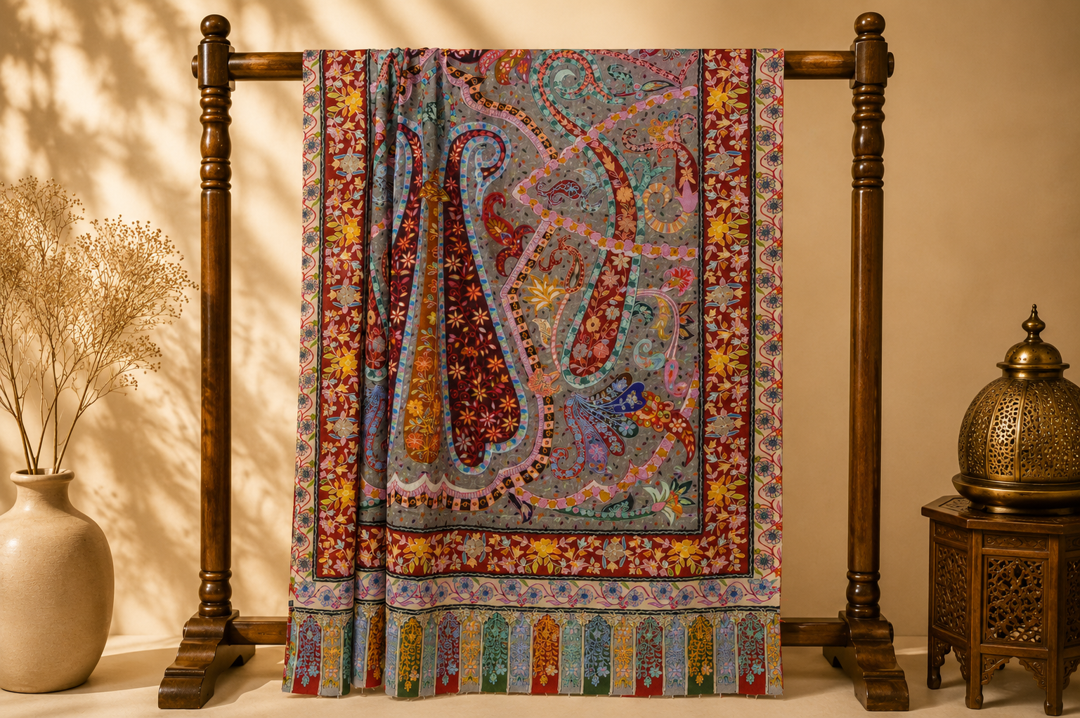 Shatos Kalamkar Shawl
