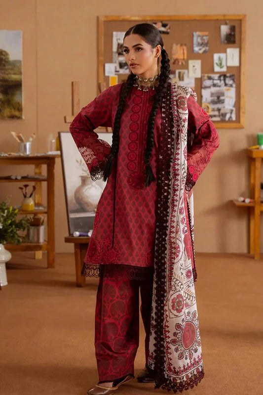 LAWN - SAIRA RIZWAN - LAANEM SPRING LAWN - SEREN-A-SRL25-08 - (SALE)