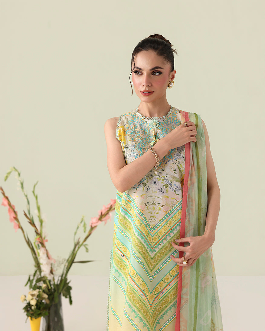 LAWN - ROHEENAZ - ROSETTE - BLOOMED MUSE