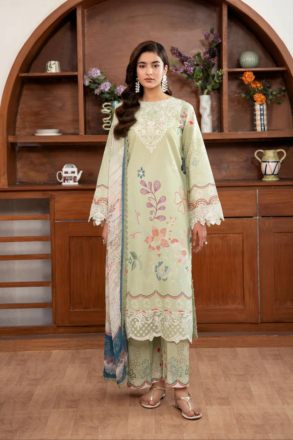 LAWN - CORAL - SERENE PRINTKARI'26 - CS -06-B