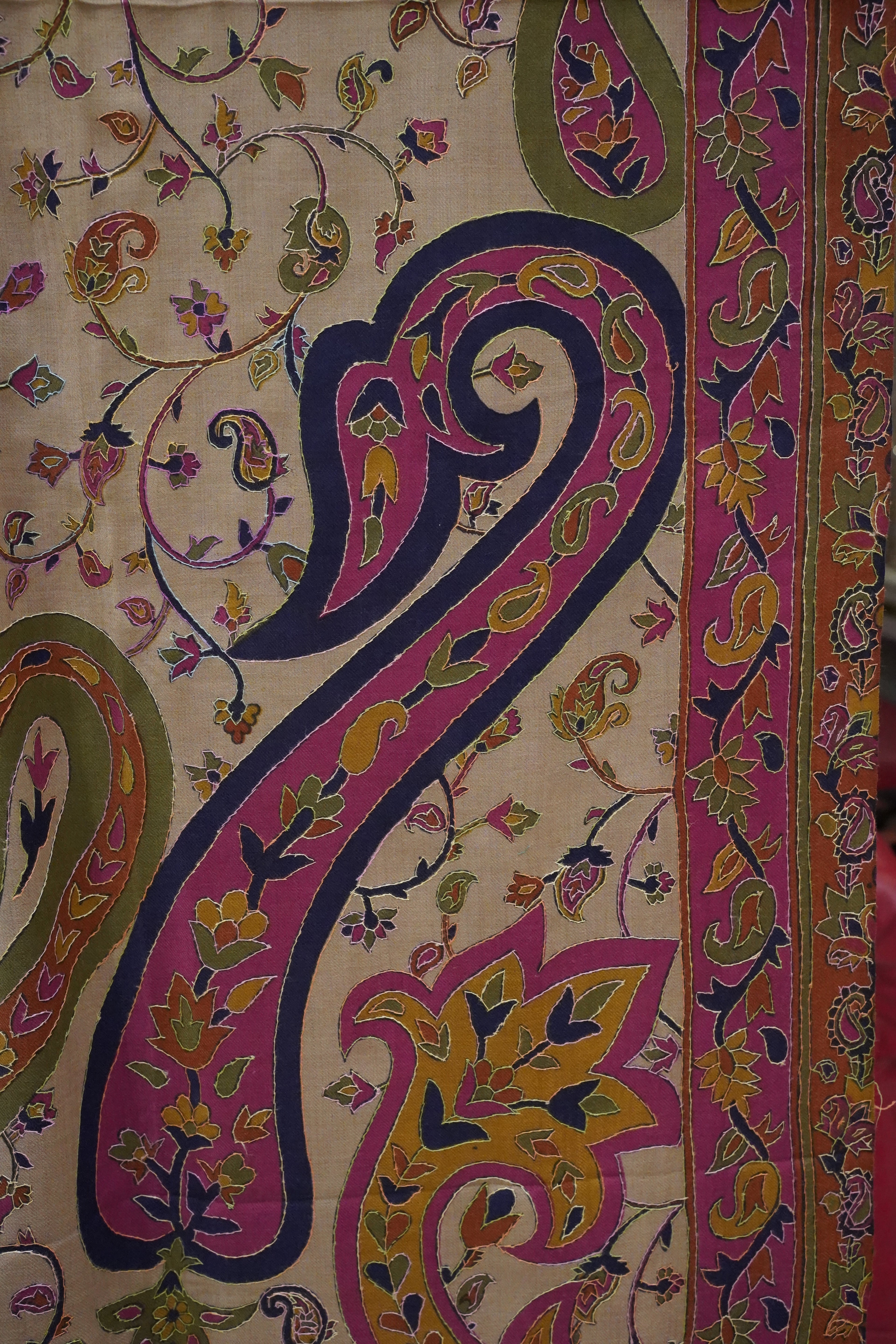 Kalamkari Heritage Shawl