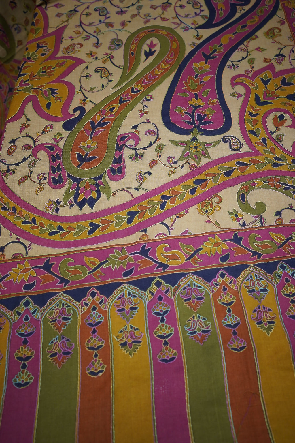 Kalamkari Heritage Shawl