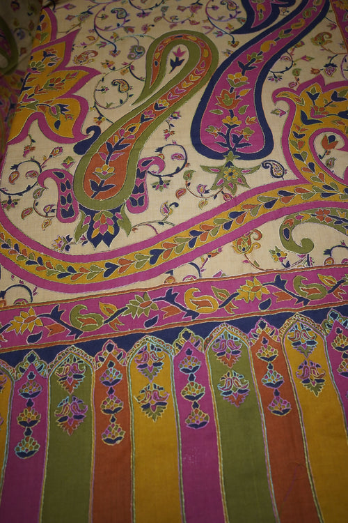 Kalamkari Heritage Shawl