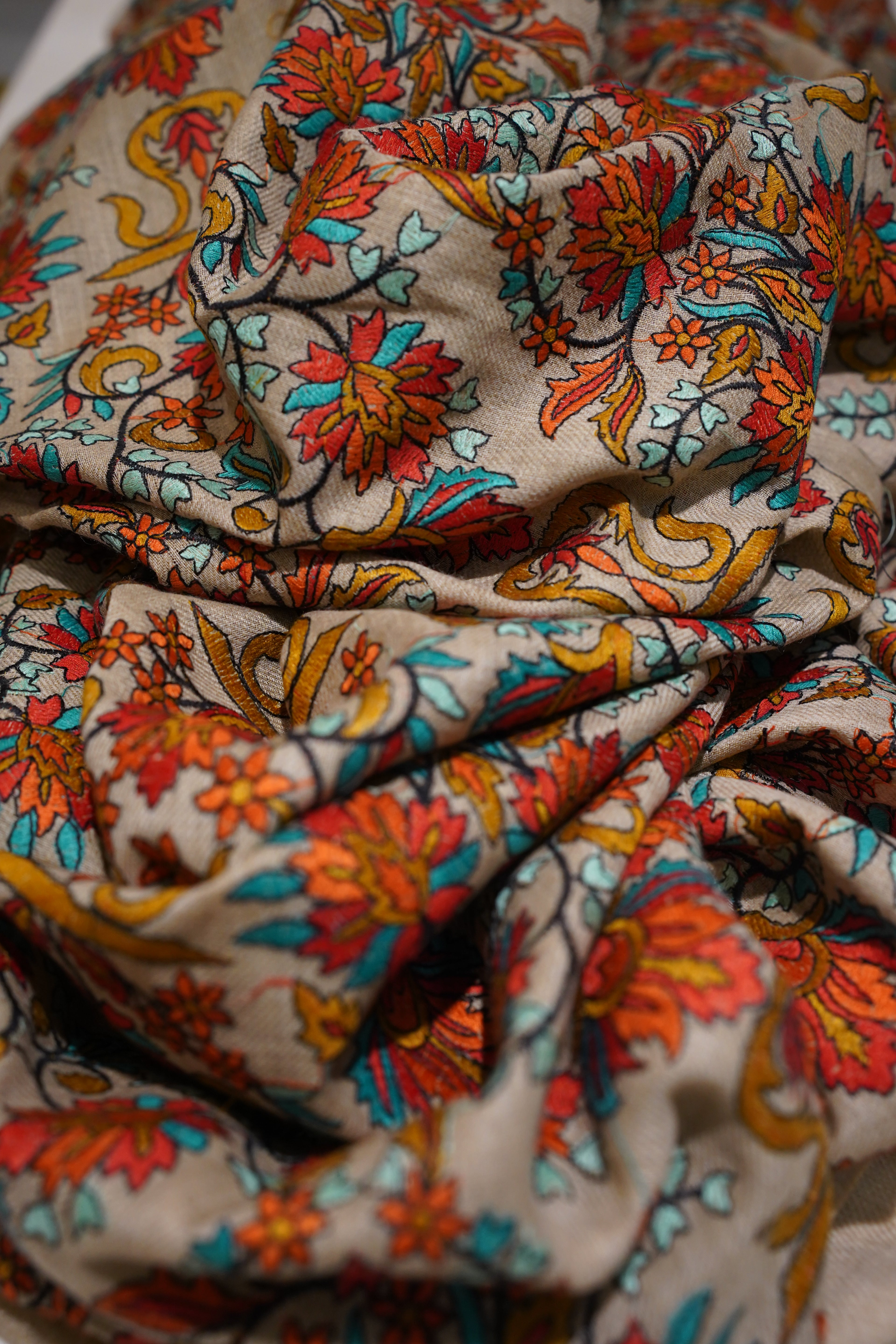 Kashmiri Multi Shawl