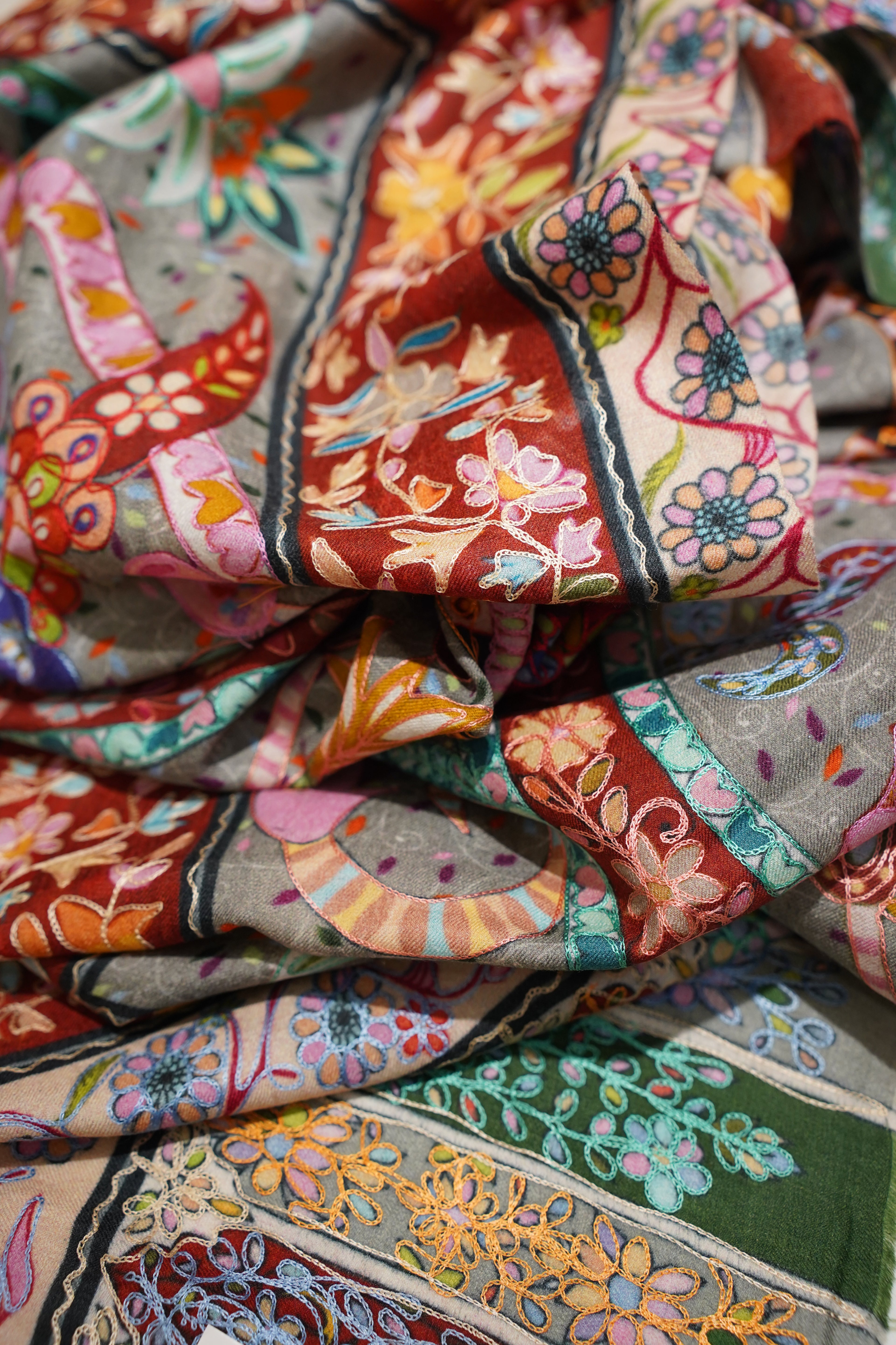Shatos Kalamkar Shawl