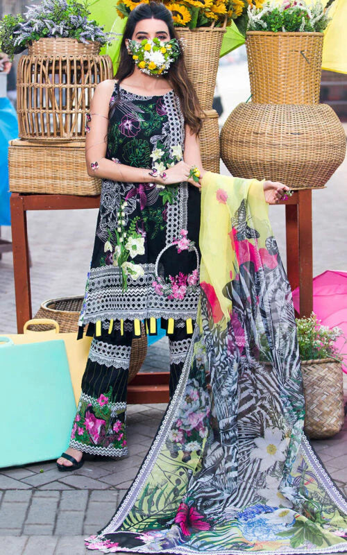 LAWN - ASIFA NABEEL - LUXURY LAWN'21 (VOL 2) - LEONOR LA-5 - (SALE)