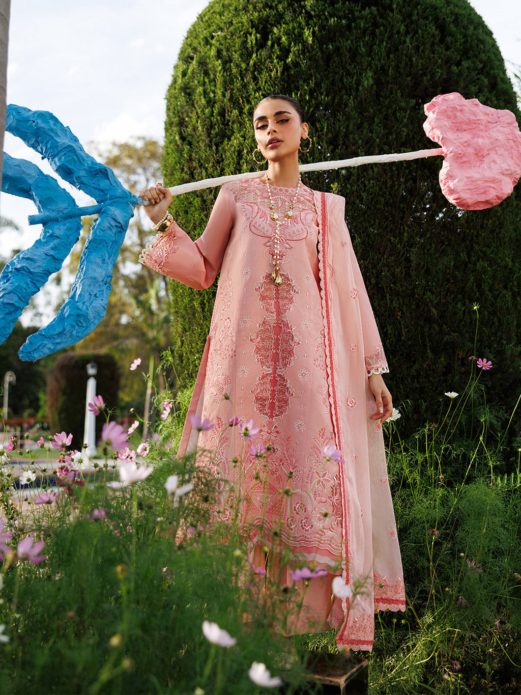 LAWN - MAHNUR  - MORBAGH - M-05 - 3 PC Lawn