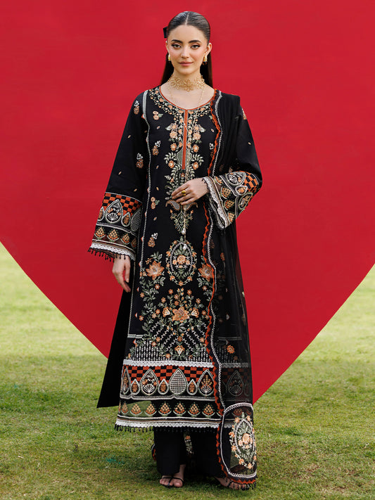 LAWN - MAHNUR  - MORBAGH - M-11 - 3 PC Lawn